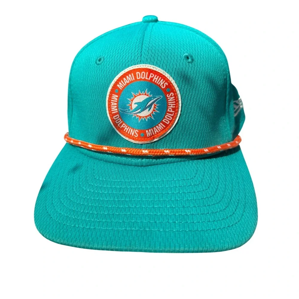 New Era Miami Dolphins Youth Hat Aqua Teal 9SEVENTY NFL Snapback Sideline Cap